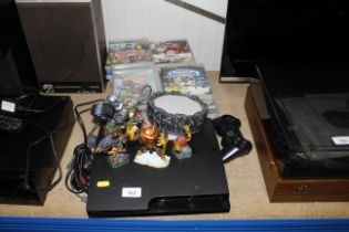 A PlayStation III, various games, Skylambers etc