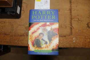 Harry Potter and the Half Blood Prince, misspelt on page 99
