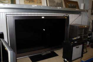 A flatscreen TV