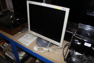 An LG Flatron computer monitor