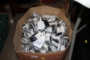 A large quantity of novelty luggage tags