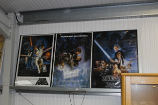Three Star Wars posters