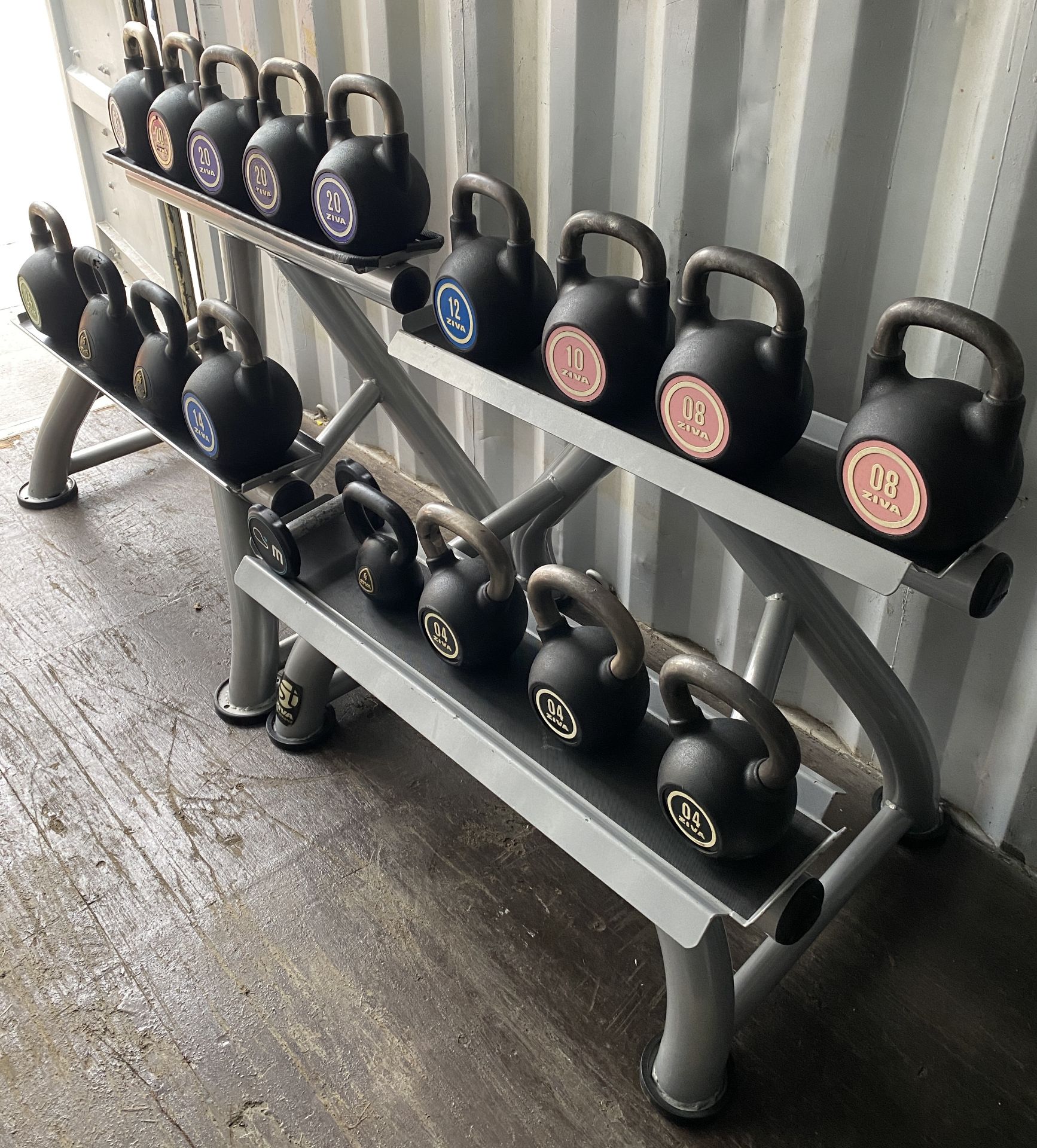 17 x Ziva Kettle Bells (assorted weights from 4kg-24kg), - Image 4 of 4