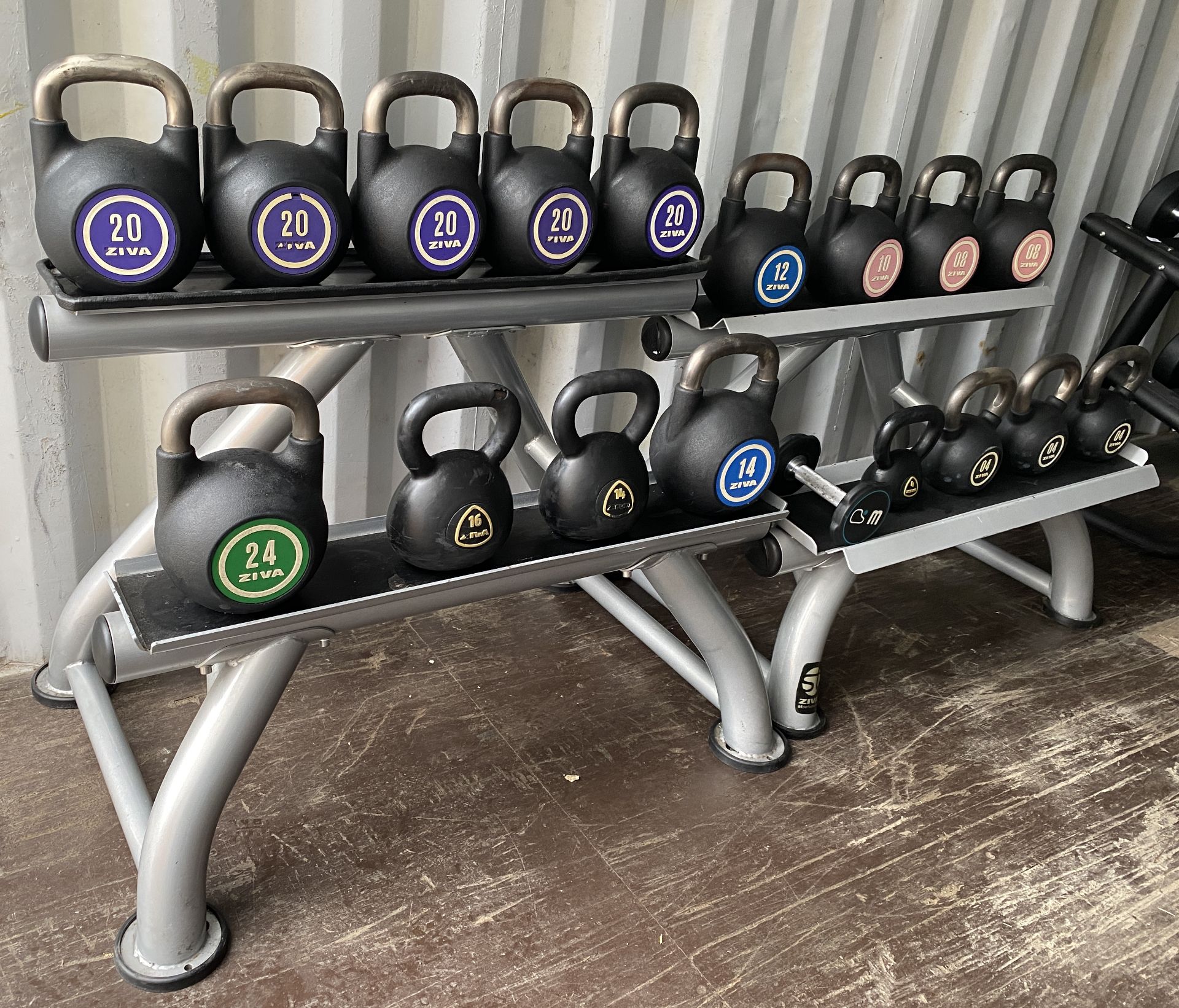 17 x Ziva Kettle Bells (assorted weights from 4kg-24kg), - Image 2 of 4