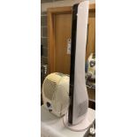 44 inch electric tower fan 240v and an Argos MK92NW dehumidifier (passed PAT test,
