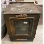 A Florence Empire metal portable stove 35cm x 35cm x 47cm high (saleroom location: G10)