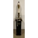 Tetley's hand pull beer pump with ceramic handle (saleroom location: kit area)