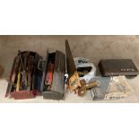Contents to under rack - assorted tools (Saleroom location: T08)