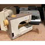 A Frister and Rossmann Cub 4 240v portable sewing machine (no power lead and no foot control) and