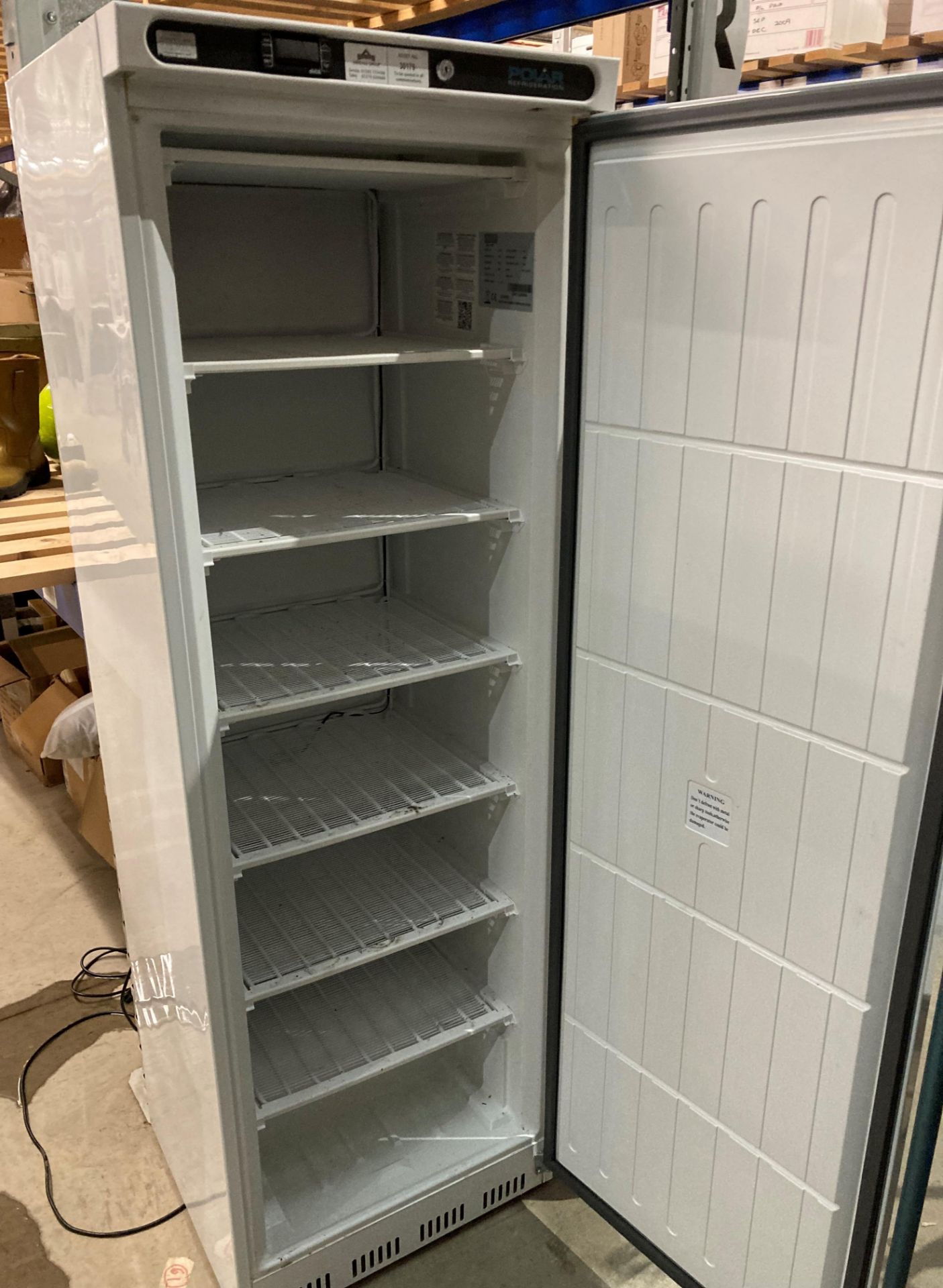 Polar CD613 white upright freezer unit 240v Further Information *** Please note: - Image 2 of 2