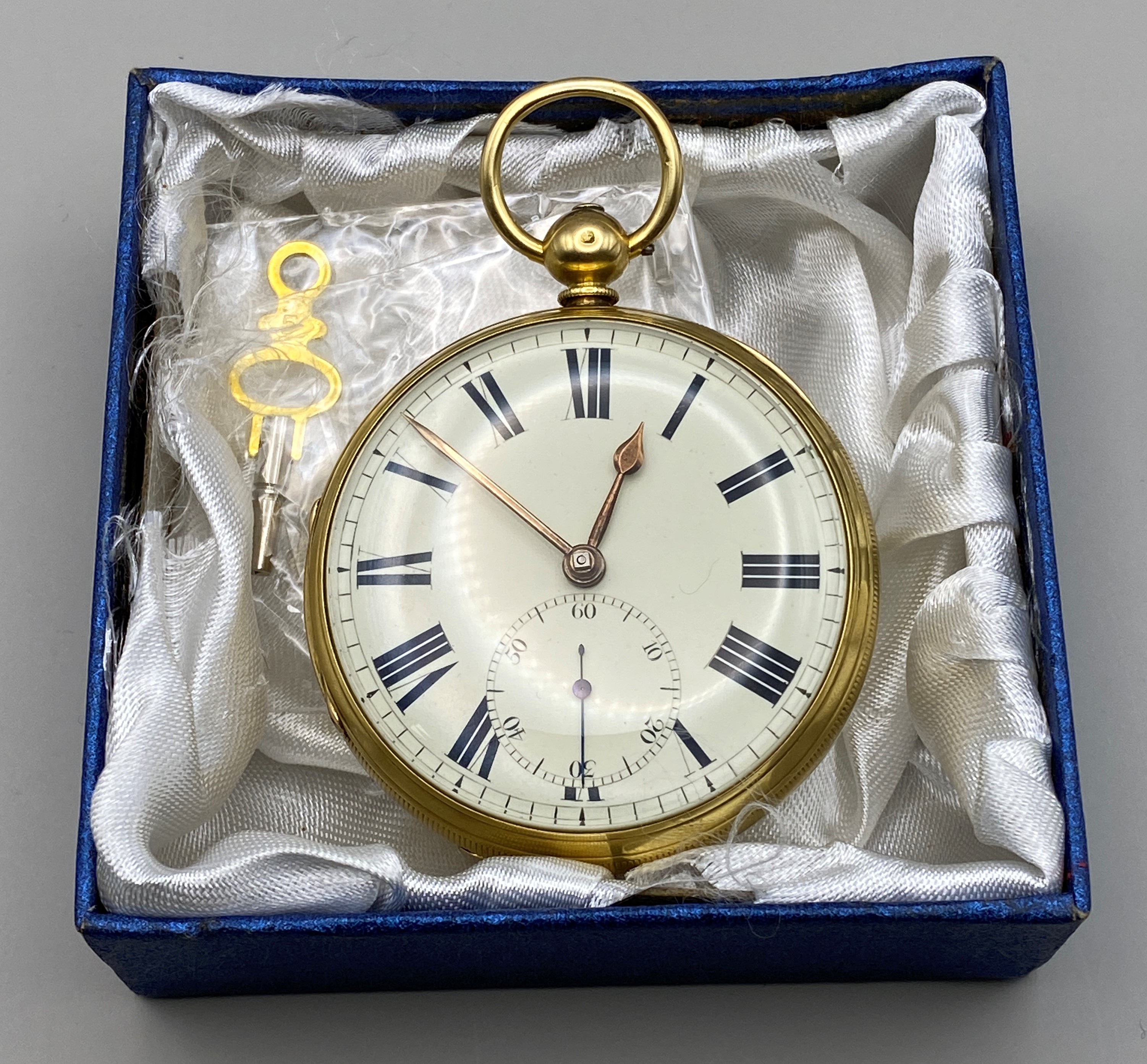 18ct Gold Fusee Pocket Watch by Gammon of Birmingham '1685', No.3584. - Image 42 of 48