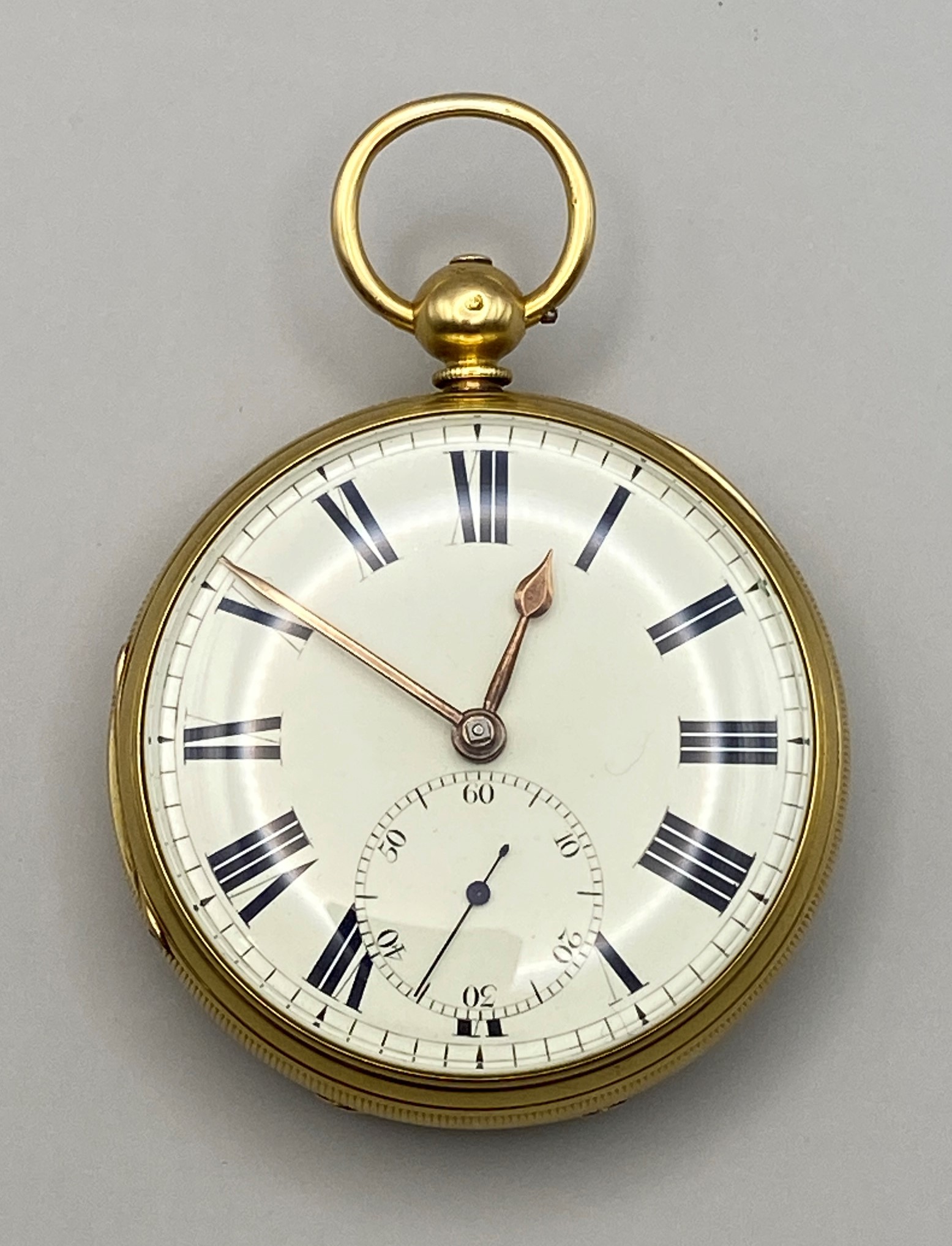 18ct Gold Fusee Pocket Watch by Gammon of Birmingham '1685', No.3584. - Image 11 of 48