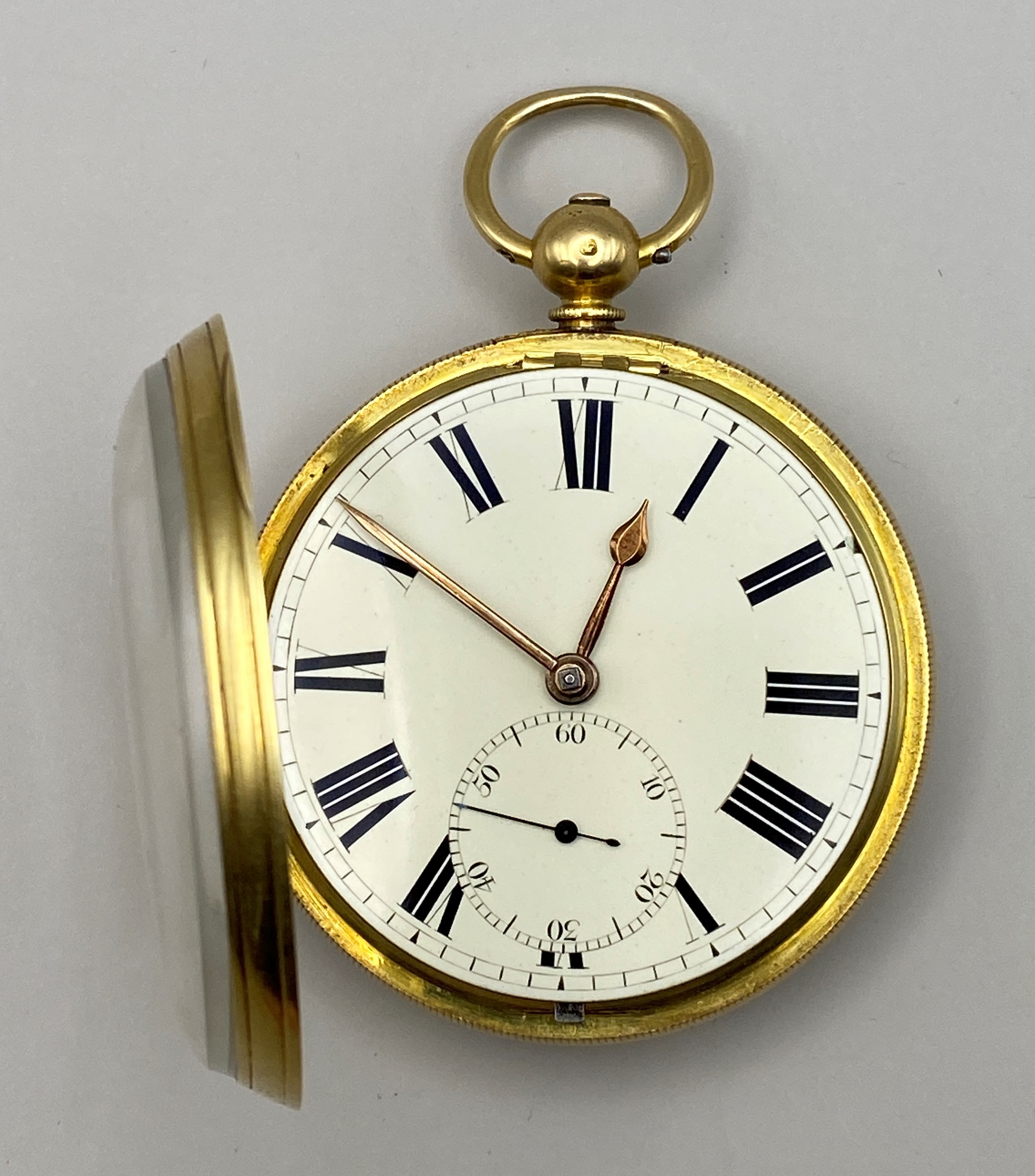 18ct Gold Fusee Pocket Watch by Gammon of Birmingham '1685', No.3584. - Image 10 of 48