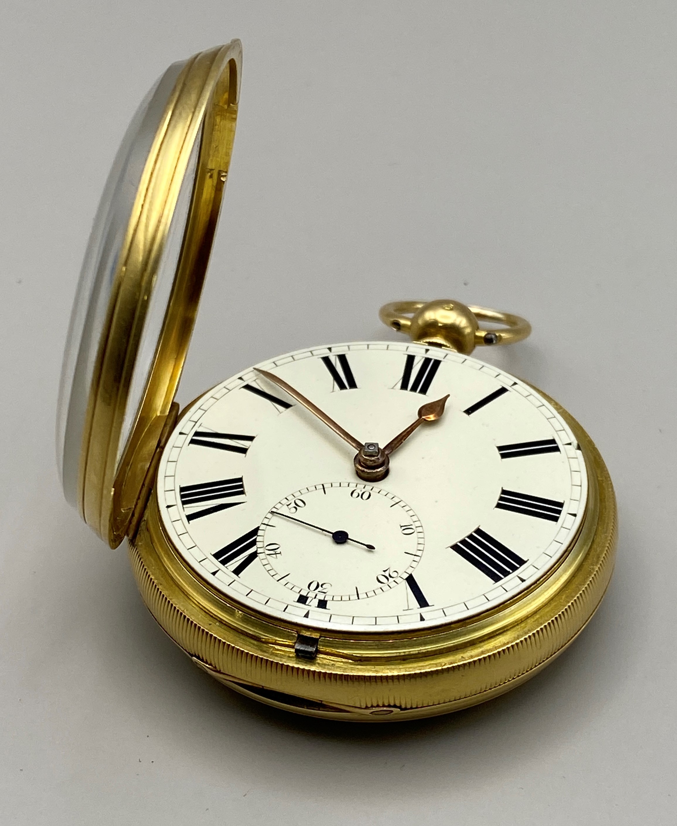 18ct Gold Fusee Pocket Watch by Gammon of Birmingham '1685', No.3584. - Image 9 of 48