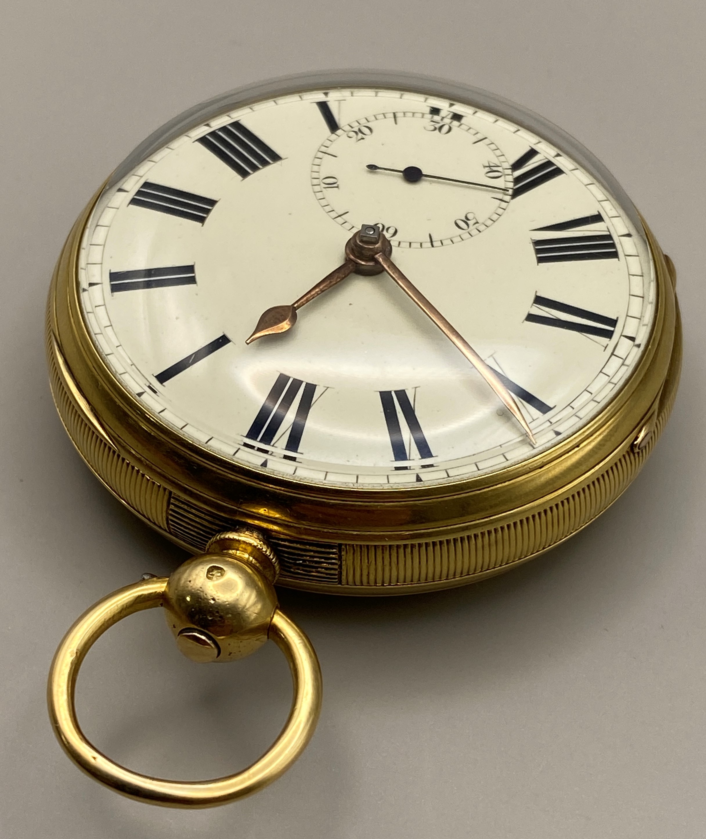 18ct Gold Fusee Pocket Watch by Gammon of Birmingham '1685', No.3584. - Image 5 of 48