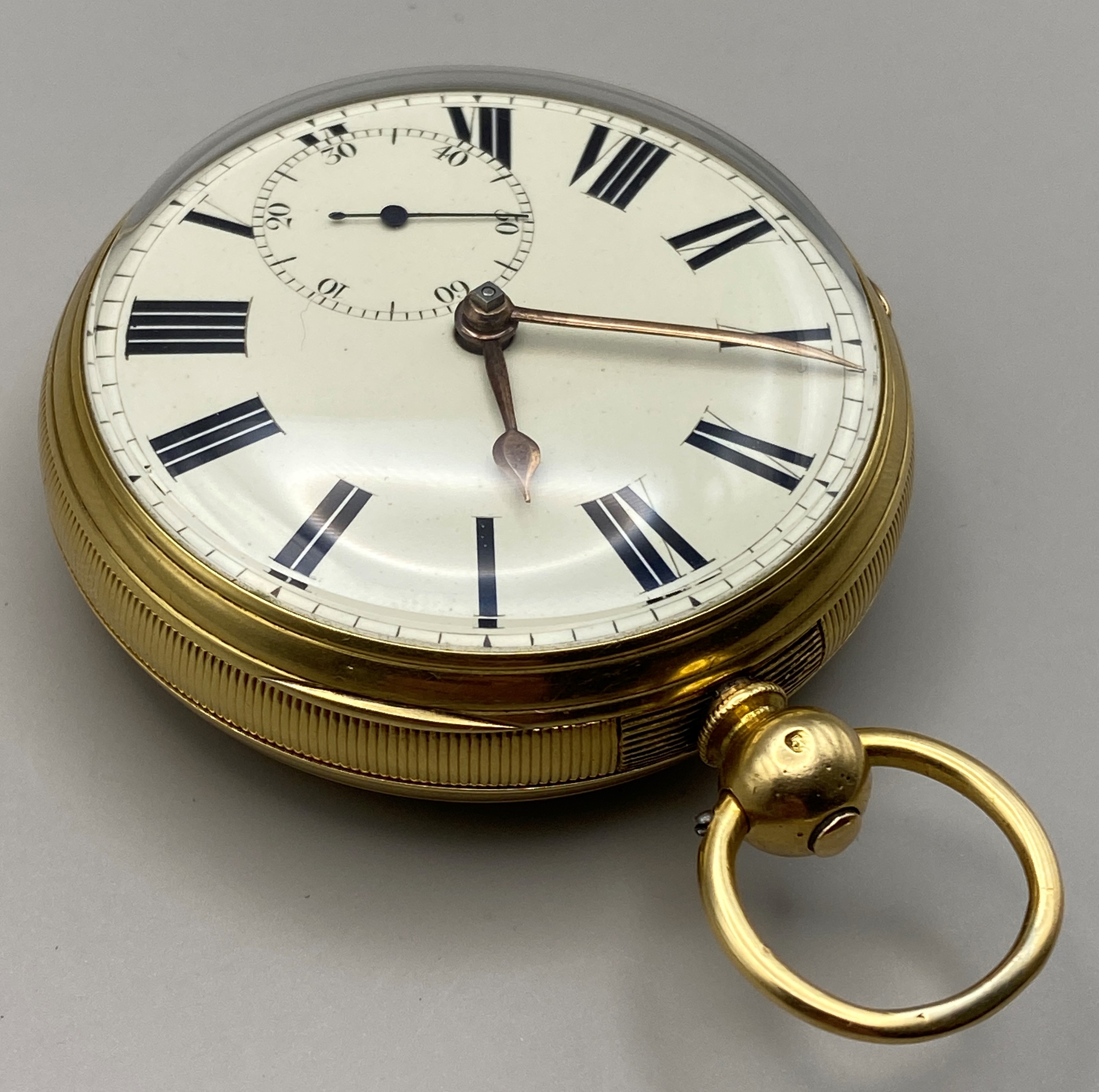 18ct Gold Fusee Pocket Watch by Gammon of Birmingham '1685', No.3584. - Image 6 of 48