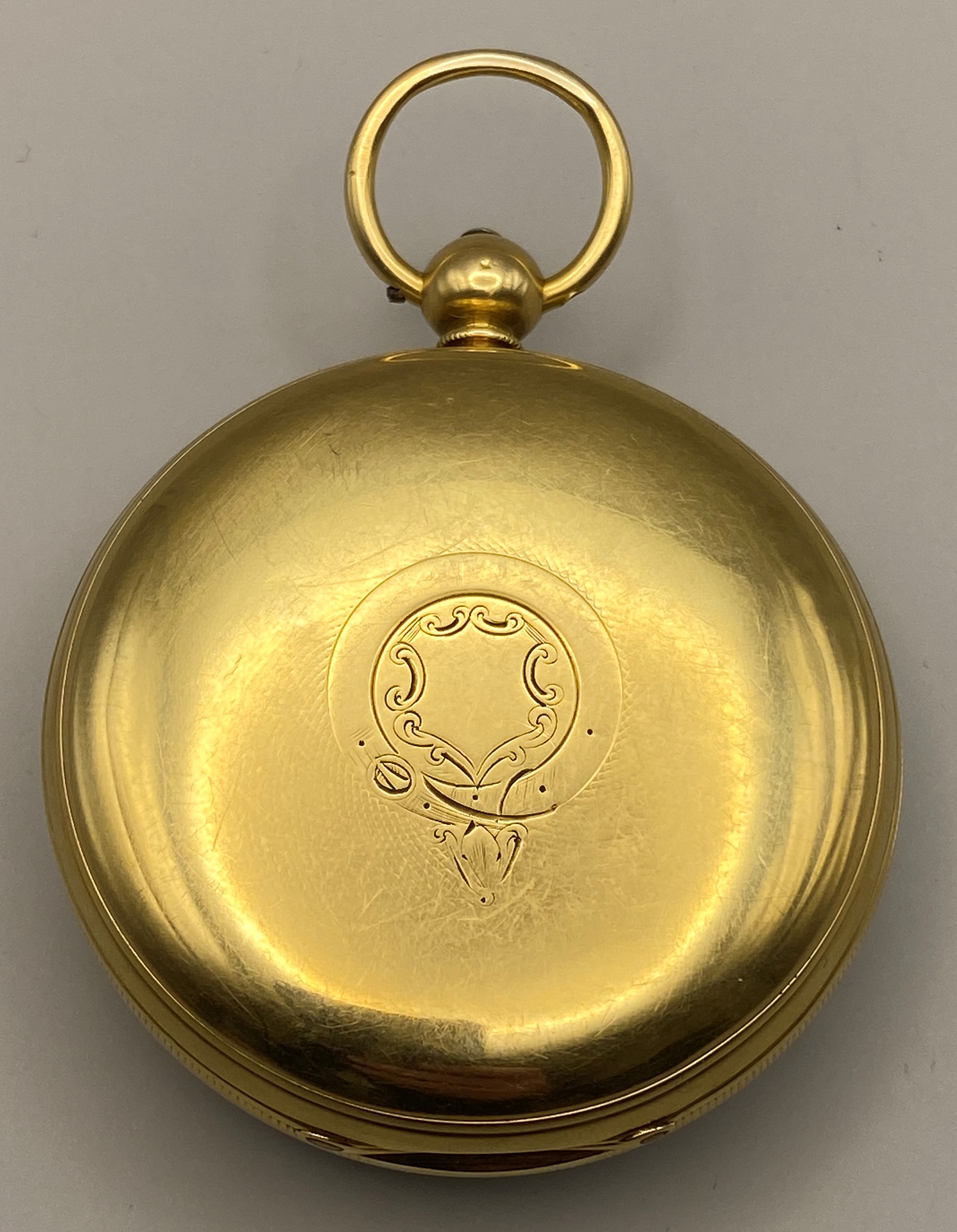 18ct Gold Fusee Pocket Watch by Gammon of Birmingham '1685', No.3584. - Image 12 of 48