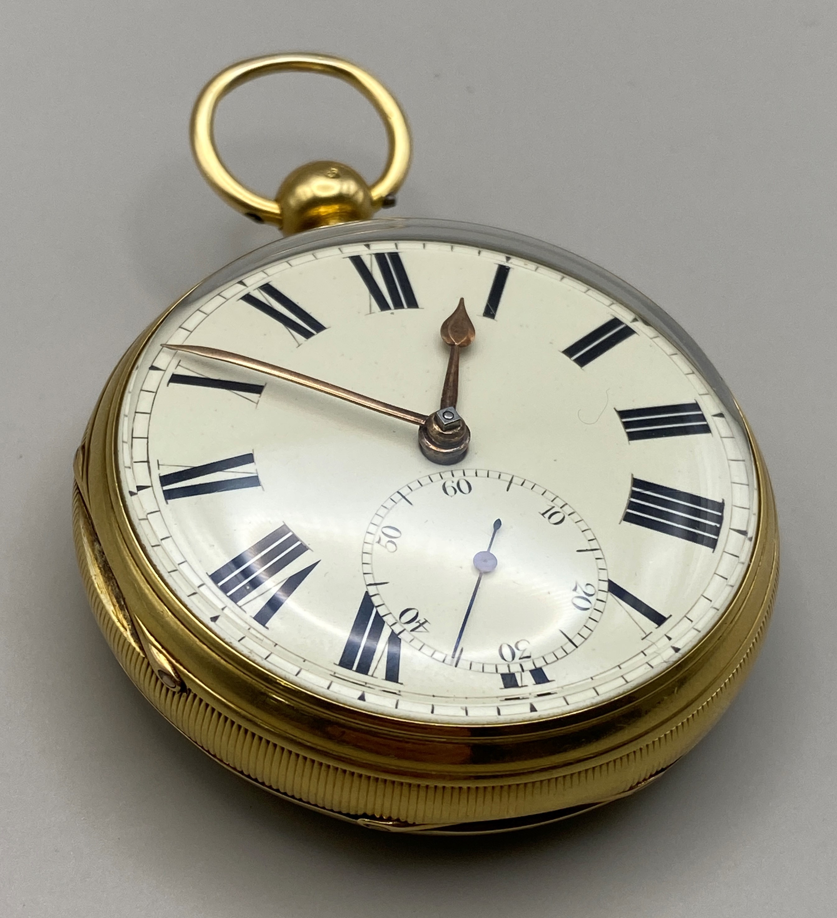 18ct Gold Fusee Pocket Watch by Gammon of Birmingham '1685', No.3584. - Image 3 of 48