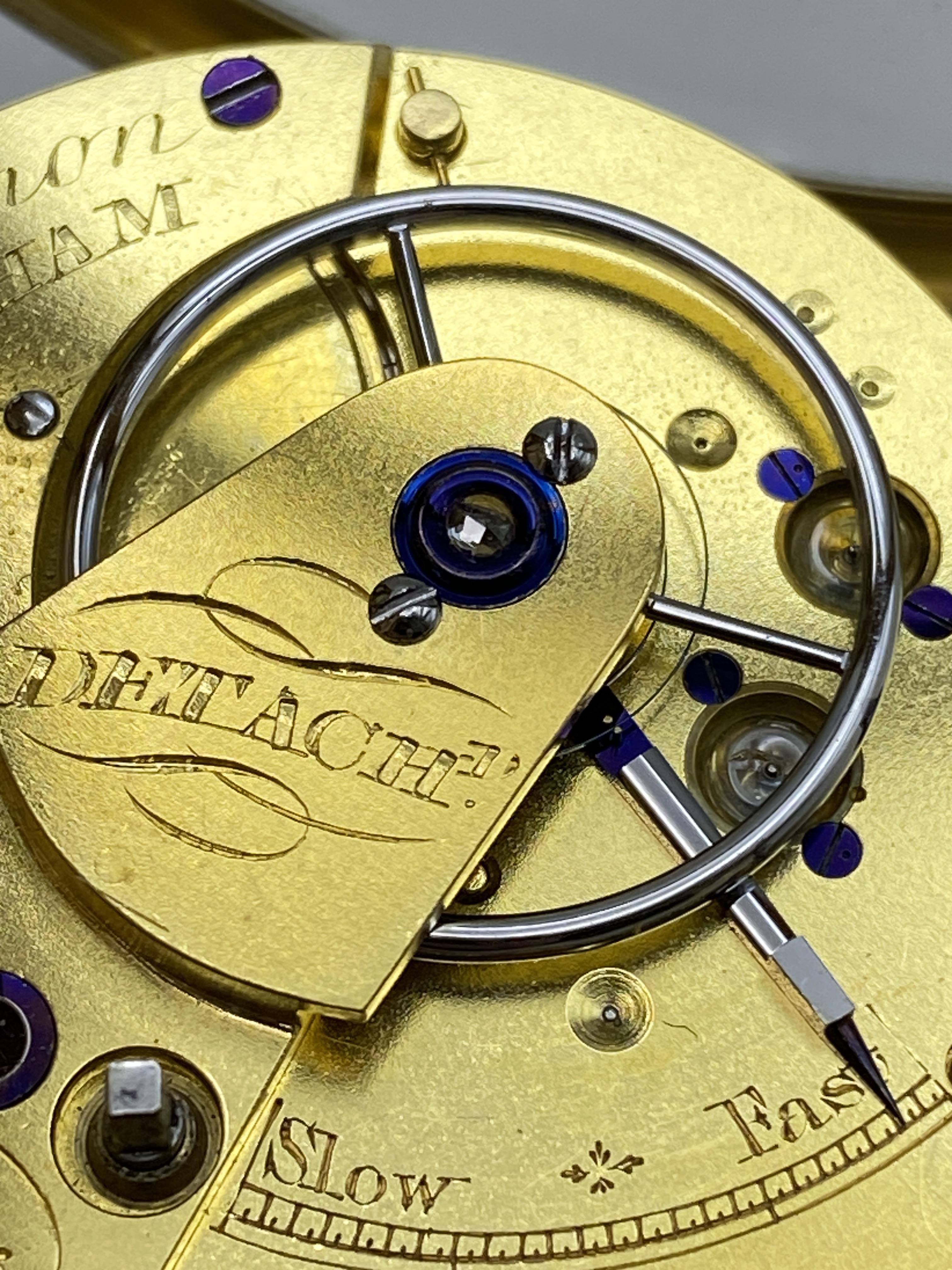 18ct Gold Fusee Pocket Watch by Gammon of Birmingham '1685', No.3584. - Image 33 of 48