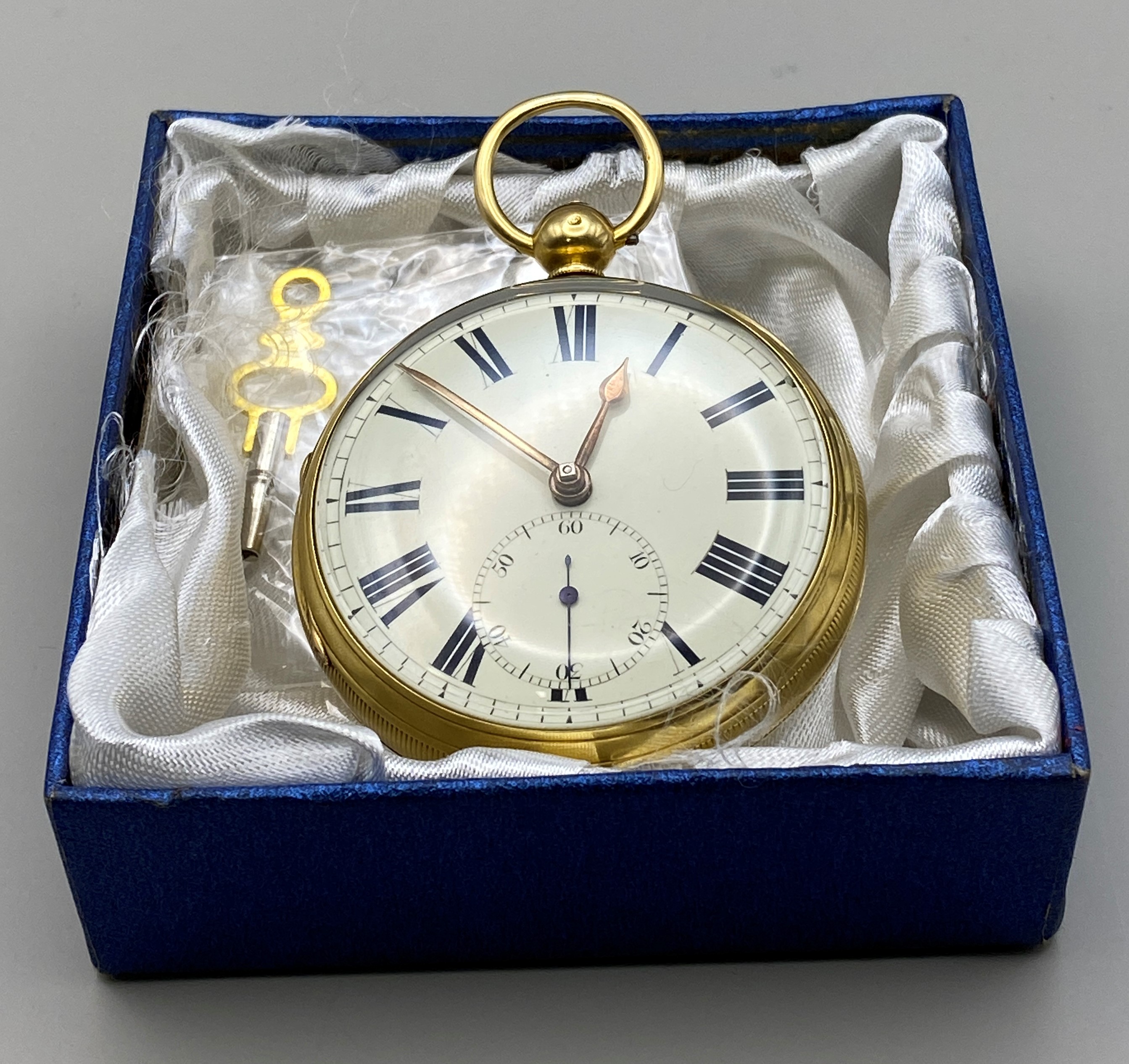 18ct Gold Fusee Pocket Watch by Gammon of Birmingham '1685', No.3584.