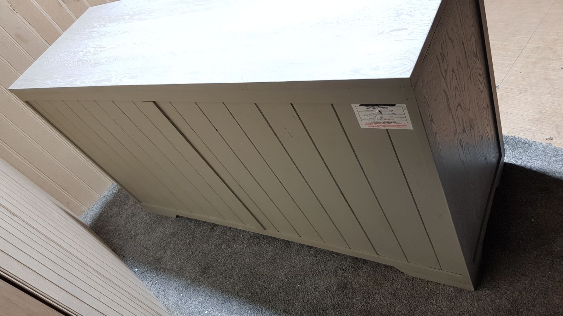 Willow Solid Oak With Grey Wash 7 Drawer Chest. Dimensions: (H78x W140x D45cm). - Image 10 of 19