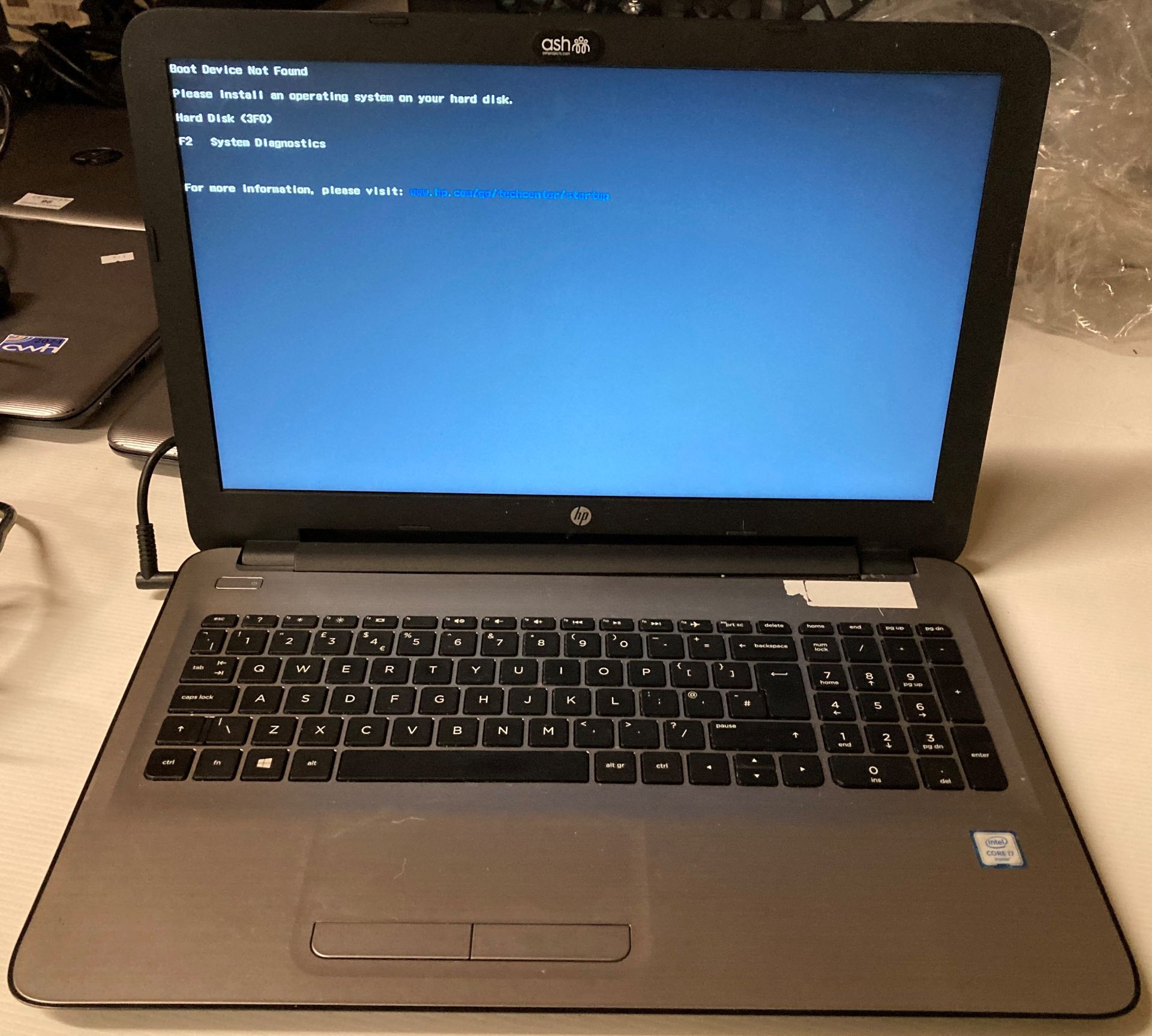 HP G5 Notebook laptop 17-6500U 8GB RAM, - Image 2 of 2