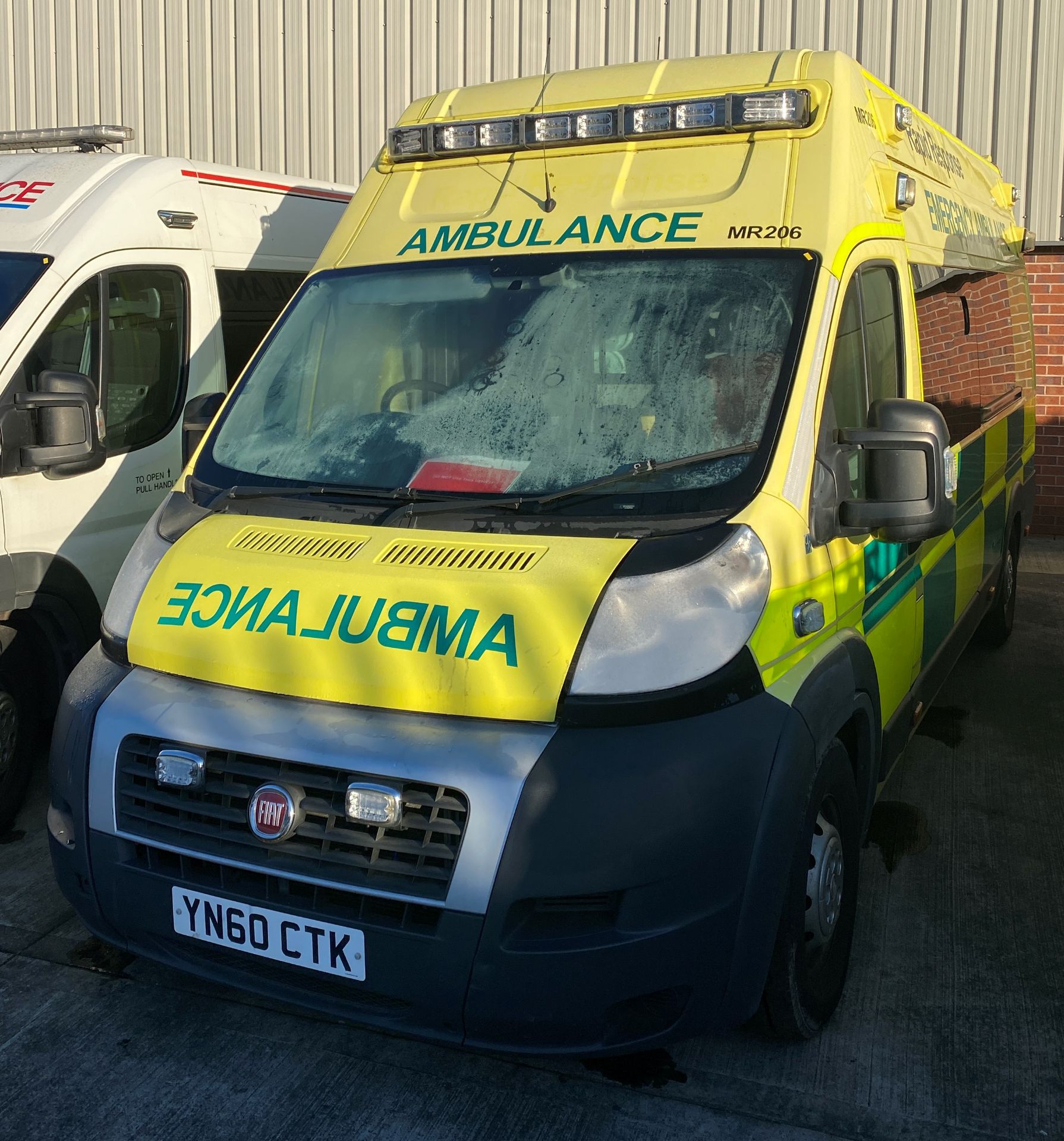 FIAT DUCATO 40 MAXI 160 M-JET VAN LIVERIED UP AS AN AMBULANCE - Diesel - Yellow. - Image 9 of 23