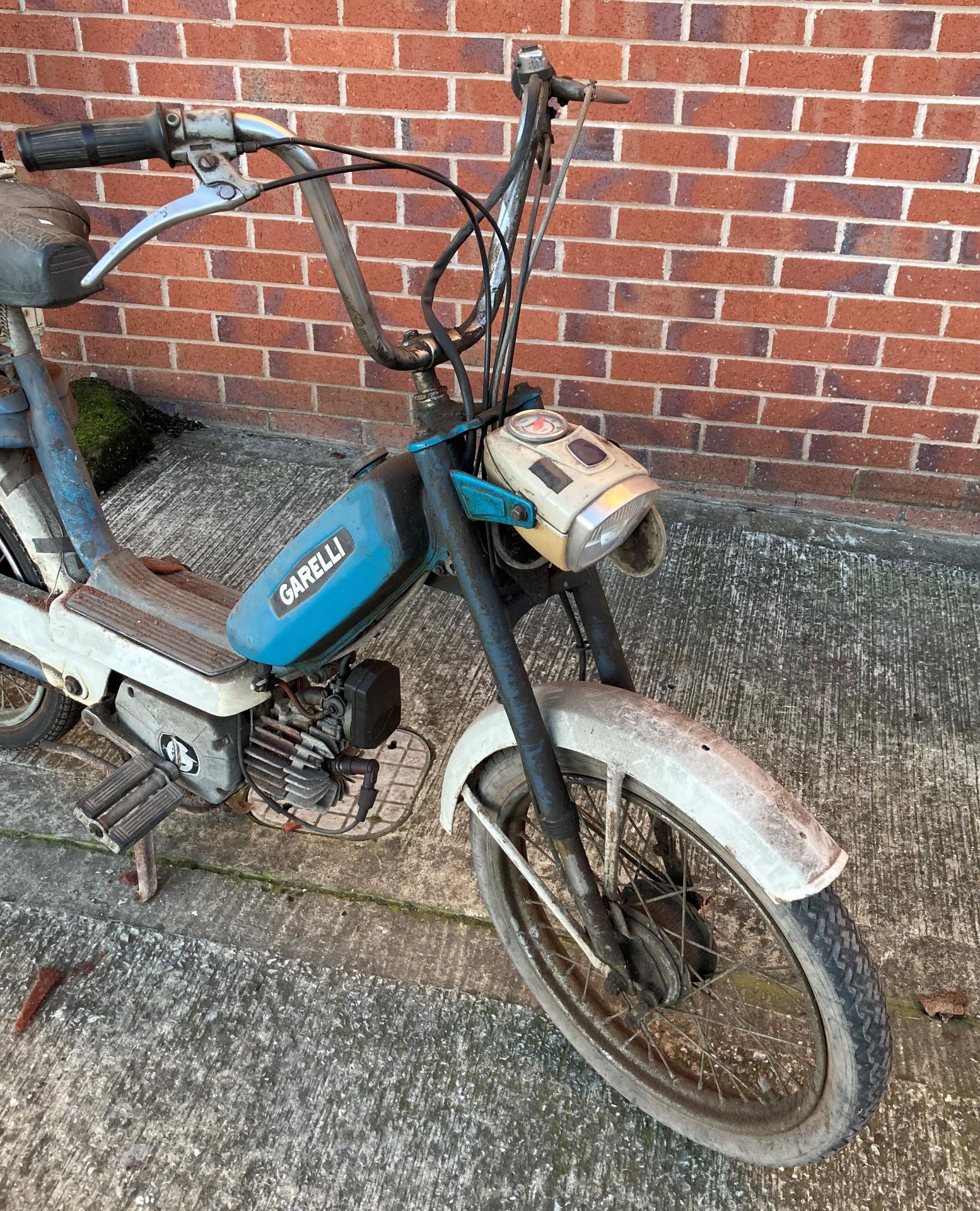 GARELLI 49cc MOPED - Petrol - Blue. - Image 3 of 10