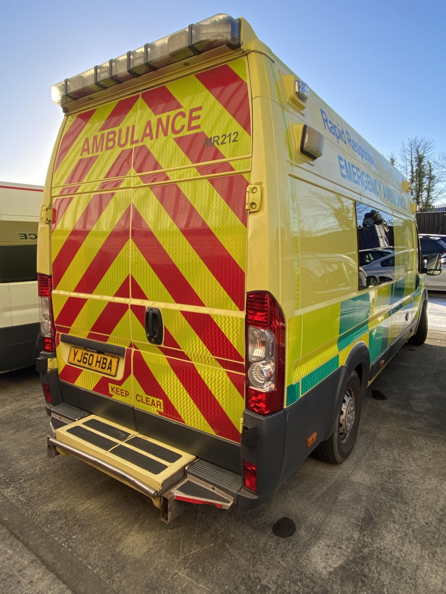 PEUGEOT BOXER 440 L4H3 HDI VAN LIVERIED UP AS AN AMBULANCE - Diesel - Yellow. - Image 9 of 26