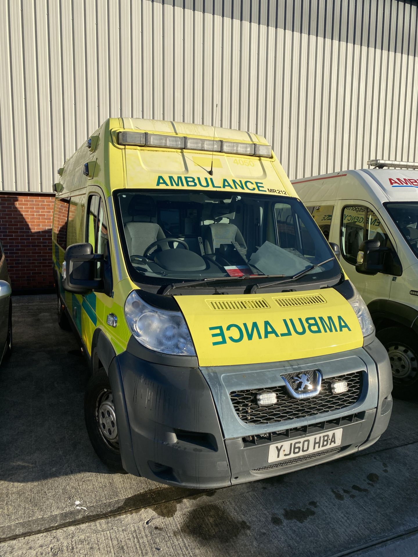 PEUGEOT BOXER 440 L4H3 HDI VAN LIVERIED UP AS AN AMBULANCE - Diesel - Yellow. - Image 11 of 26