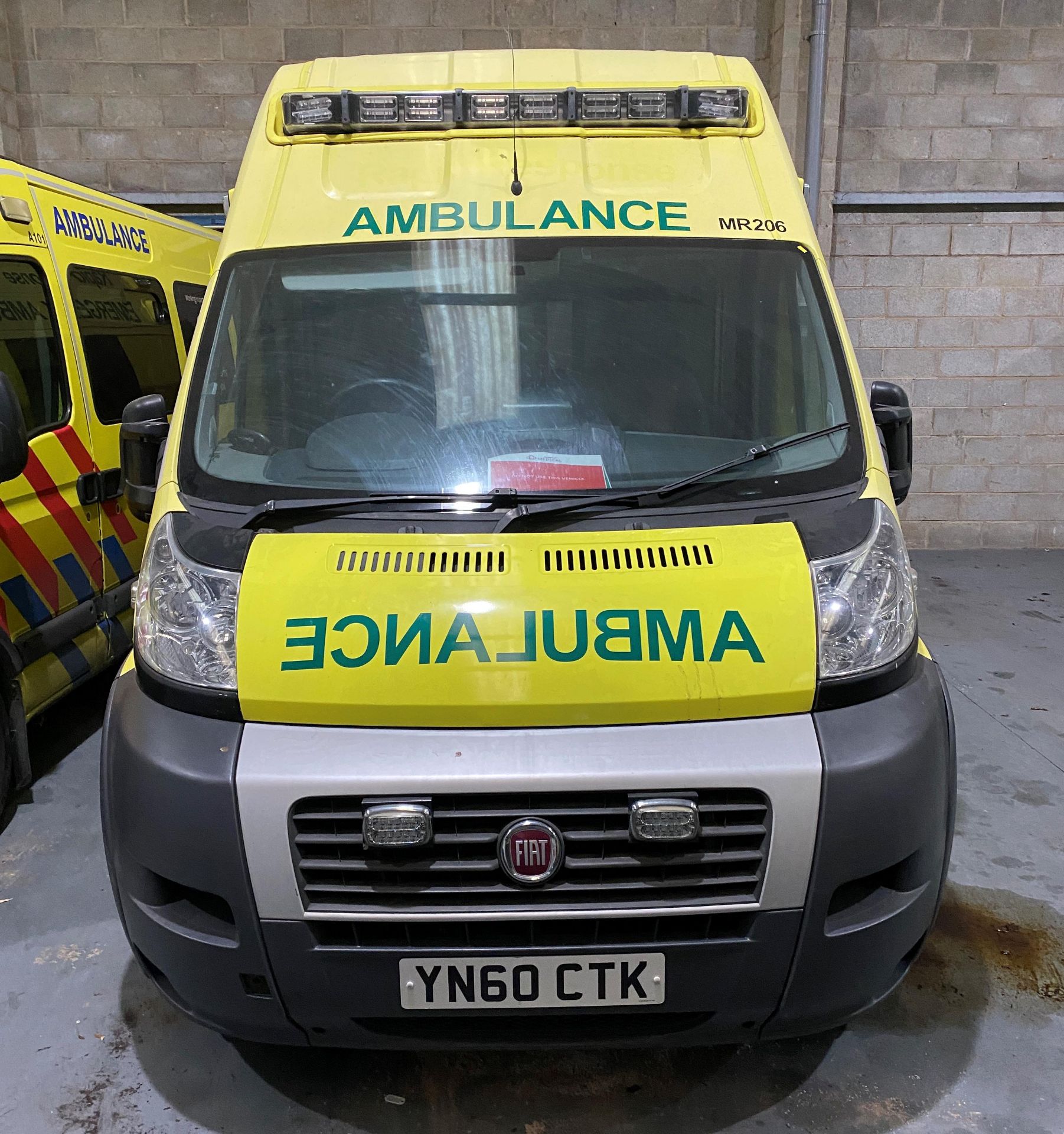 FIAT DUCATO 40 MAXI 160 M-JET VAN LIVERIED UP AS AN AMBULANCE - Diesel - Yellow.