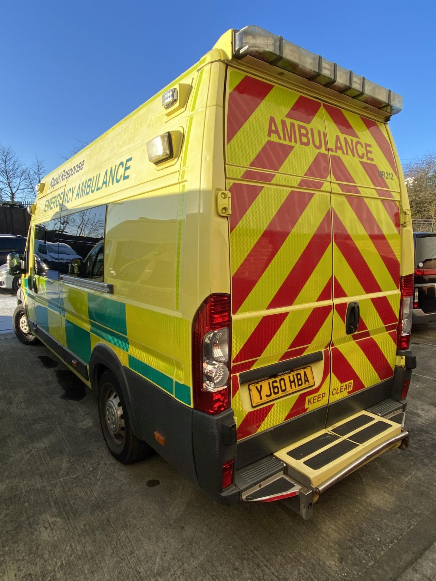 PEUGEOT BOXER 440 L4H3 HDI VAN LIVERIED UP AS AN AMBULANCE - Diesel - Yellow. - Image 8 of 26