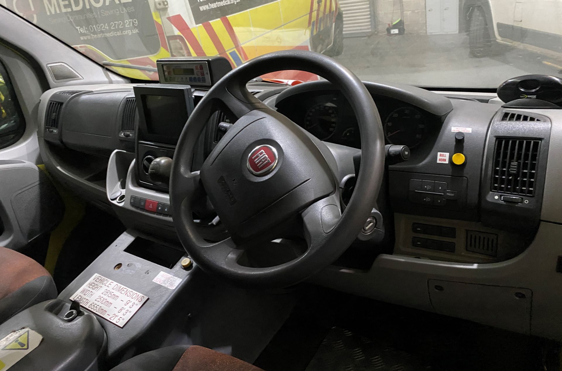 FIAT DUCATO 40 MAXI 160 M-JET VAN LIVERIED UP AS AN AMBULANCE - Diesel - Yellow. - Image 8 of 23