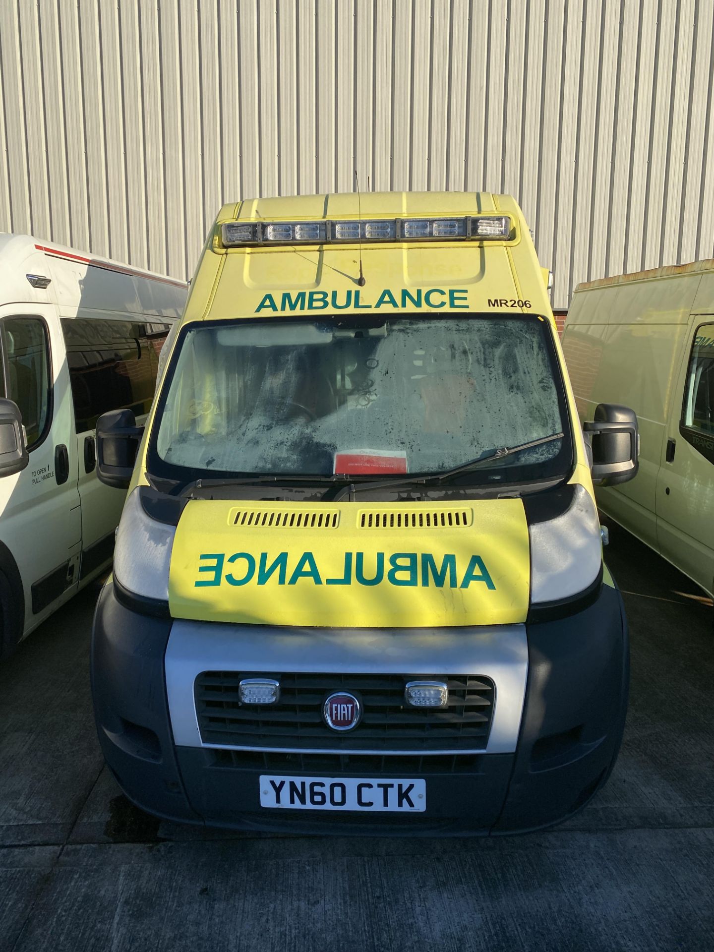 FIAT DUCATO 40 MAXI 160 M-JET VAN LIVERIED UP AS AN AMBULANCE - Diesel - Yellow. - Image 10 of 23