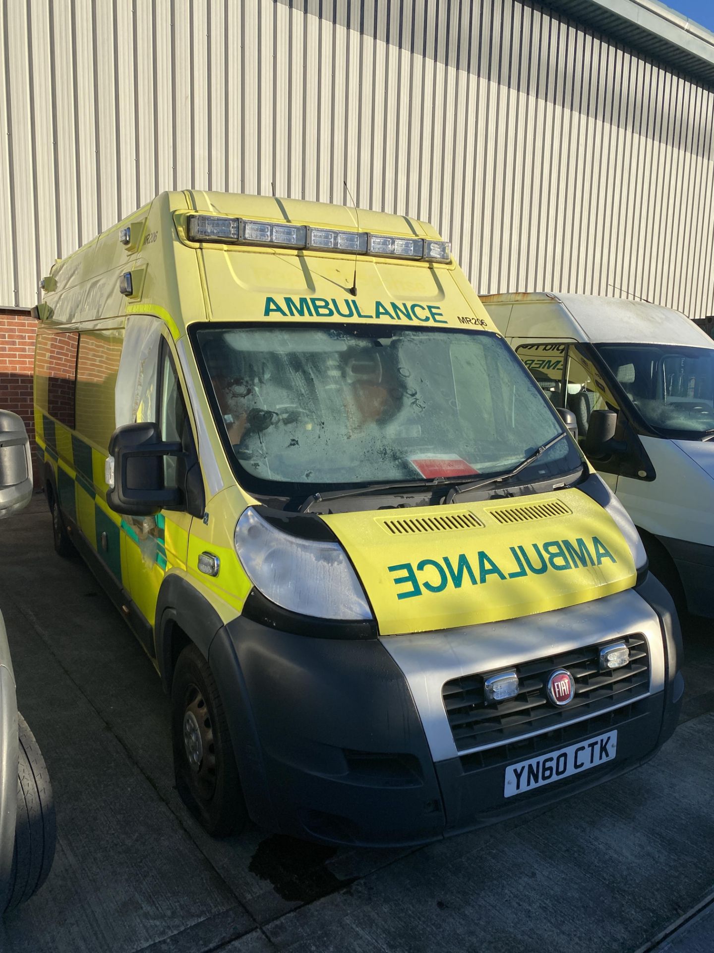 FIAT DUCATO 40 MAXI 160 M-JET VAN LIVERIED UP AS AN AMBULANCE - Diesel - Yellow. - Image 12 of 23