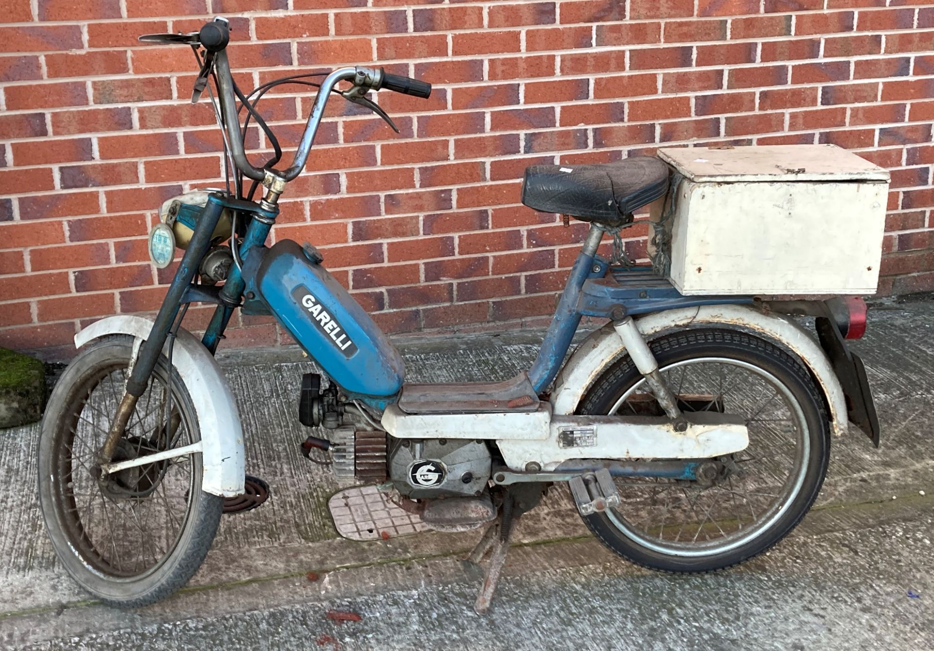 GARELLI 49cc MOPED - Petrol - Blue. - Image 8 of 10