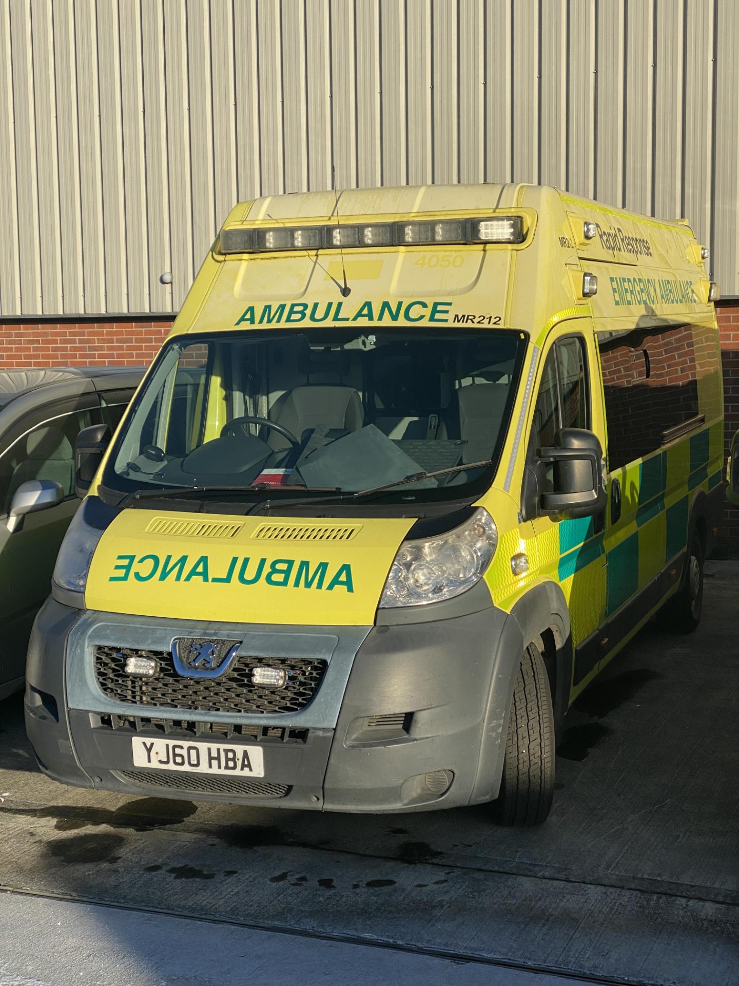 PEUGEOT BOXER 440 L4H3 HDI VAN LIVERIED UP AS AN AMBULANCE - Diesel - Yellow. - Image 10 of 26