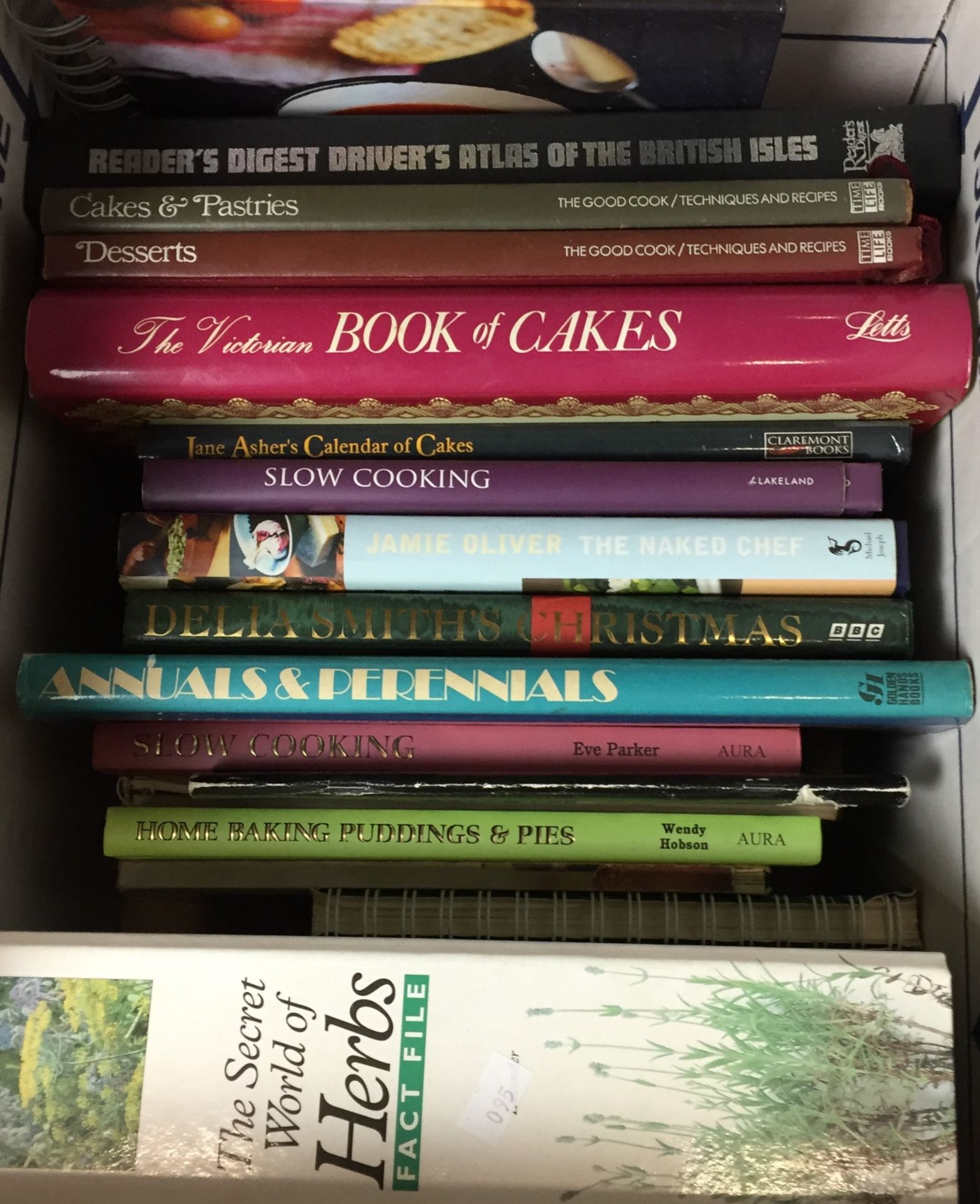Contents to four boxes - eighty eight plus books including travel, cookery, gardening, - Image 3 of 5