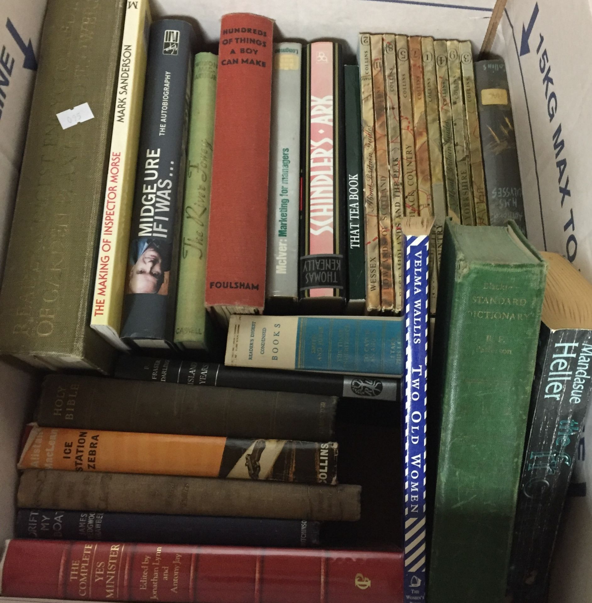 Contents to four boxes - eighty eight plus books including travel, cookery, gardening, - Image 5 of 5