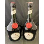 Two 700ml bottles of Benedictine D.O.