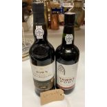 A 75cl bottle of Dow's Trademark Finest Reserve Port and a 75cl bottle of Porto Tawny Port (2)