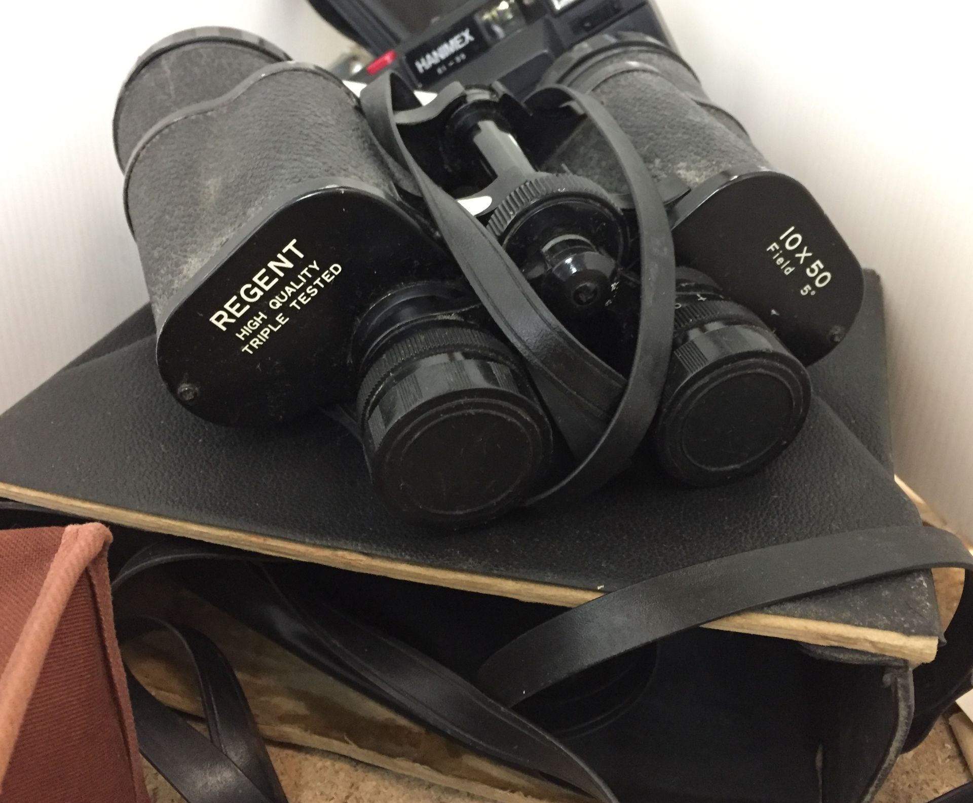 Three items - Regent 10 x 50 Field 5 degrees binoculars, - Image 3 of 4