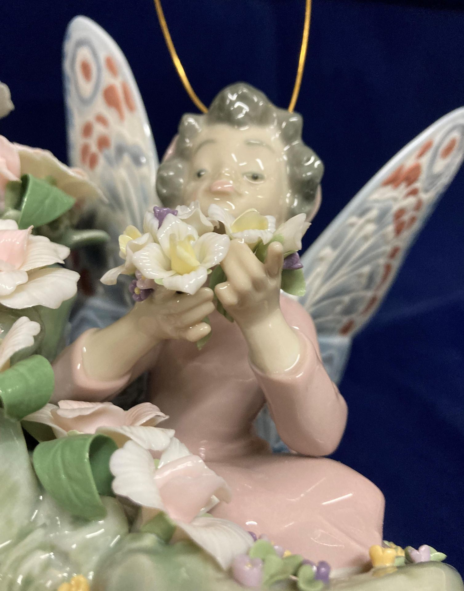 Two Lladro fairy figures with wooden bases and boxes - Floral Admiration and Floral Fantasy - Image 16 of 24