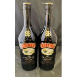 Two 700ml bottles of Baileys Original Irish Cream (Saleroom Location: Z03)