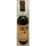 A 73cl bottle of St Julien Chateau Hortevie red wine,