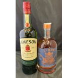 70cl bottle of Jameson Triple Distilled Irish Whiskey and a 700ml bottle of Lyres American Malt