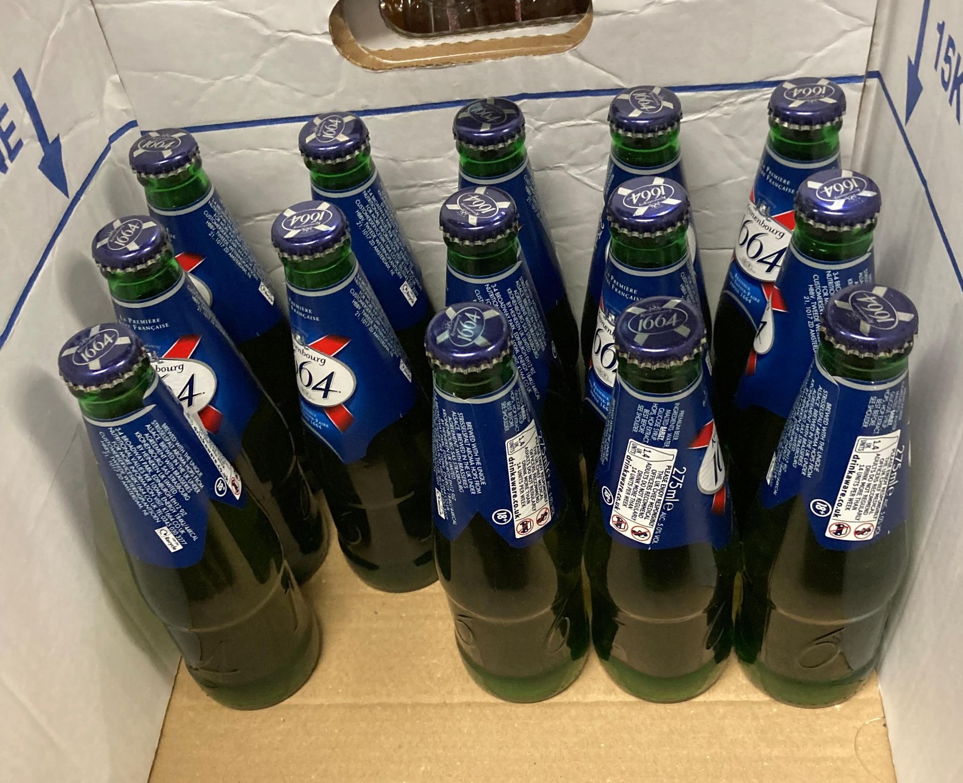 Eighty-seven items including seventeen 275ml bottles of Kronenbourg 1664 lager, - Image 2 of 4