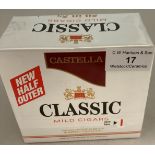 An outer pack of fifty Castella Classic Mild Cigars (Saleroom location: AA02)