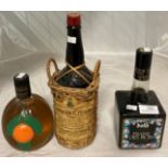 Three items - a 70cl bottle of Dolfi liqueur a la Fraise des Bois,