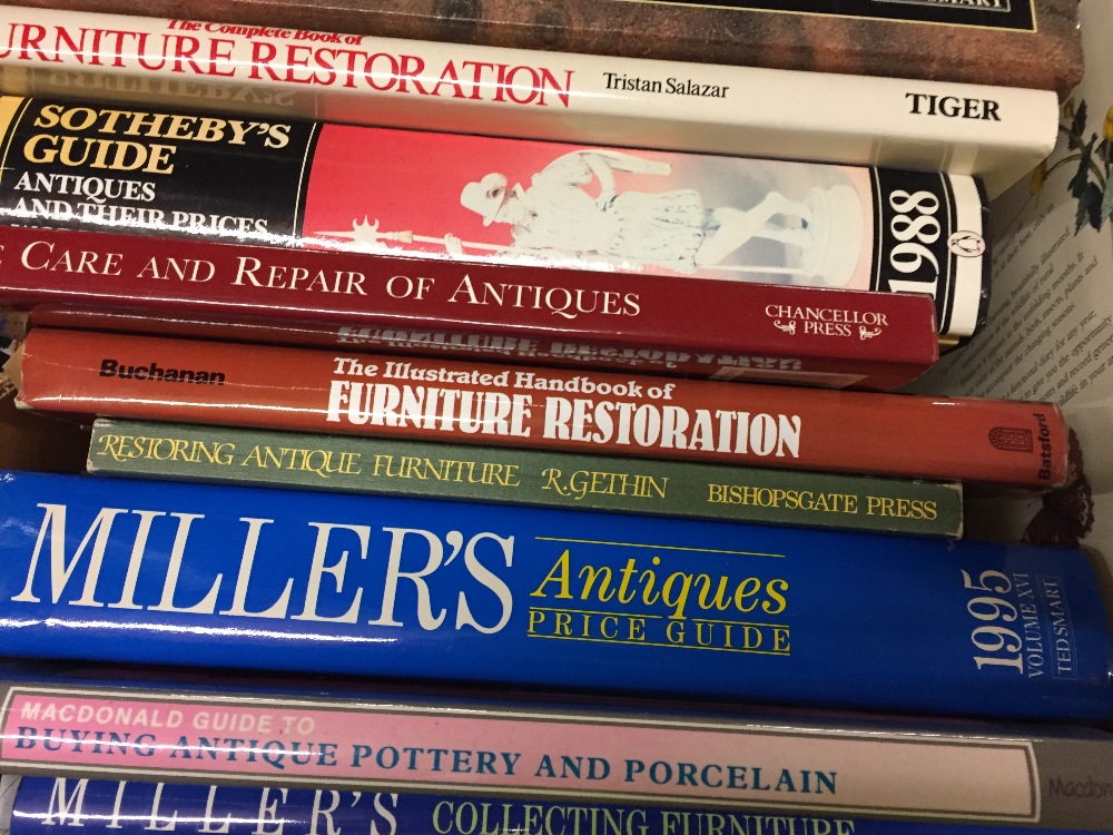 Contents to box - twenty three books - antiques, DIY, calligraphy, gardening, - Image 2 of 5